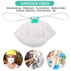 20PCS MEDICAL N95 Masks Particulate Respirator Protective Face Mask Disposable