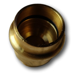 10 Pieces 1/2″ Press x Pex Coupling, 1/2″ Press Fit coupling, Lead Free Brass