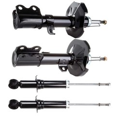 4Pcs Front Rear Shocks Struts for 2003-2008 Toyota Corolla 334450 334451