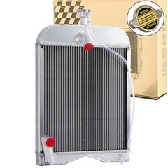 3 Row Aluminum Radiator Fits For Ford 2N 8N 9N Tractors 8N8005 86551430