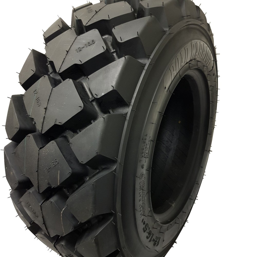12-16.5, 12X16.5 14 PR ROAD CREW AIOT-27 HD SKID STEER RIM GUARD TIRE FOR BOBCAT