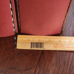 Lot National Brand 87-124 USA 3-Ring Binder 4” Spine Heavy Duty Piano Hinge RED