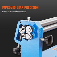 VEVOR Slip Roll Machine Sheet Metal Slip Roller 24” x 16 Gauge φ1.49 in Roller