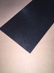 1 PC ABS Black Plastic Sheet 1/4″ x 8″ x 12″ (.250″) Haircell 1 side 6mm