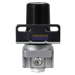 1/4″ In Line Compressed Air Compressor Pressure Regulator Industrial Grade Mount