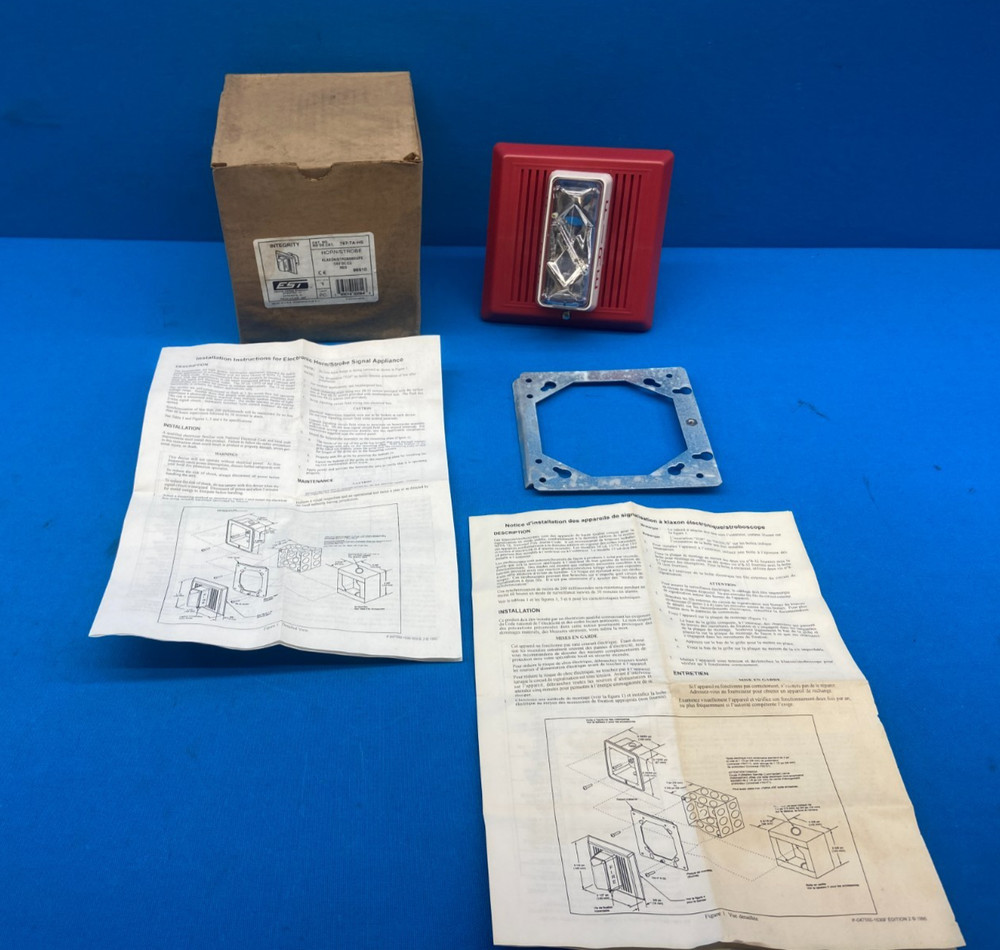 Edwards 757-7A-HS Replacement Indoor/Outdoor Horn Strobe Fire Alarm