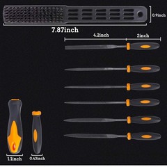 17Pcs File Tool Set with Carry Case,Premium Grade T12 Drop Forged Alloy Steel…