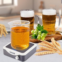 Magnetic Mixer Stirrer Mixer Stir Plate 1600 RPM with Stir Bar 1000ml Capacity