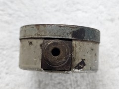 Vintage USG Pressure Gauge 100 PSI Steel Case Industrial Steam Air Gas 12108-1