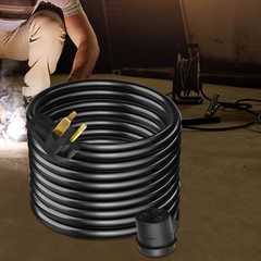 40A 50ft Welder Extension Cord NEMA6-50 8AWG Heavy Duty for MIG TIG Plasma