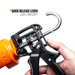 JES 10 oz. 26:1 High Thrust Caulk and Adhesive Gun