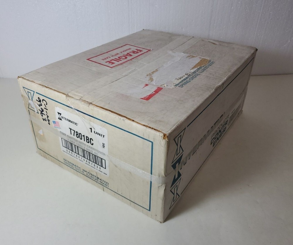 Intermatic T7801BC Seven Day Dial Time Switch With Carry Over – New Open Box