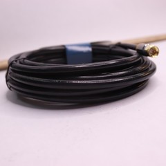 Commercial Electric 15 ft. RG-6 Coaxial Cable – Black