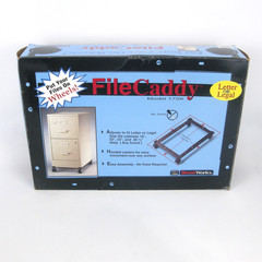 Steelworks File Caddy For Vertical Metal File Cabinets Letter Legal Adjustable