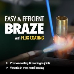 20 Flux Coated Brazing Rods 15% Silver Solder for HVAC, Refrigeration & Welding