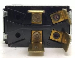 (1) Carling Toggle SWITCHES 2GG51, OFF-ON-ON, 2 CIRCUIT, 3 POSITION, 4 POST, 15A