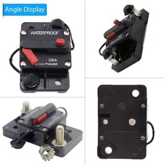 200a Circuit Breaker 30a300a With Manual Reset Waterproof Inline Fuse Inverter F