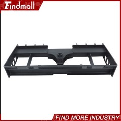 Heavy-Duty Pallet Fork Frame W/ Receiver Hitch & Spear Sleeves Skid Steer 4000lb