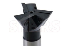 CNC 1-3/8 x 5/8″ Shank 60° Indexable 3FL Dovetail Cutter w/Cert. P]