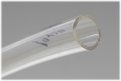 PVC Plastic Tubing, 19mm (3/4″) I.D. x 24mm O.D., Clear, by the foot