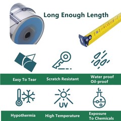 Label Cartridge For Brady BMP21-PLUS M21-750-595-WT / M21-500-595-WT 1/2” 3/4″