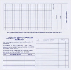 20 Pack Checkbook Register, Check Registers for Personal, Blank Ledger Transacti
