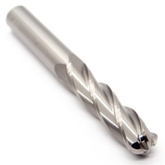 Garr 1151755 Carbide Corner Radius End Mill 1/2″ +0-.002″ 4FL 0.190″ Radius