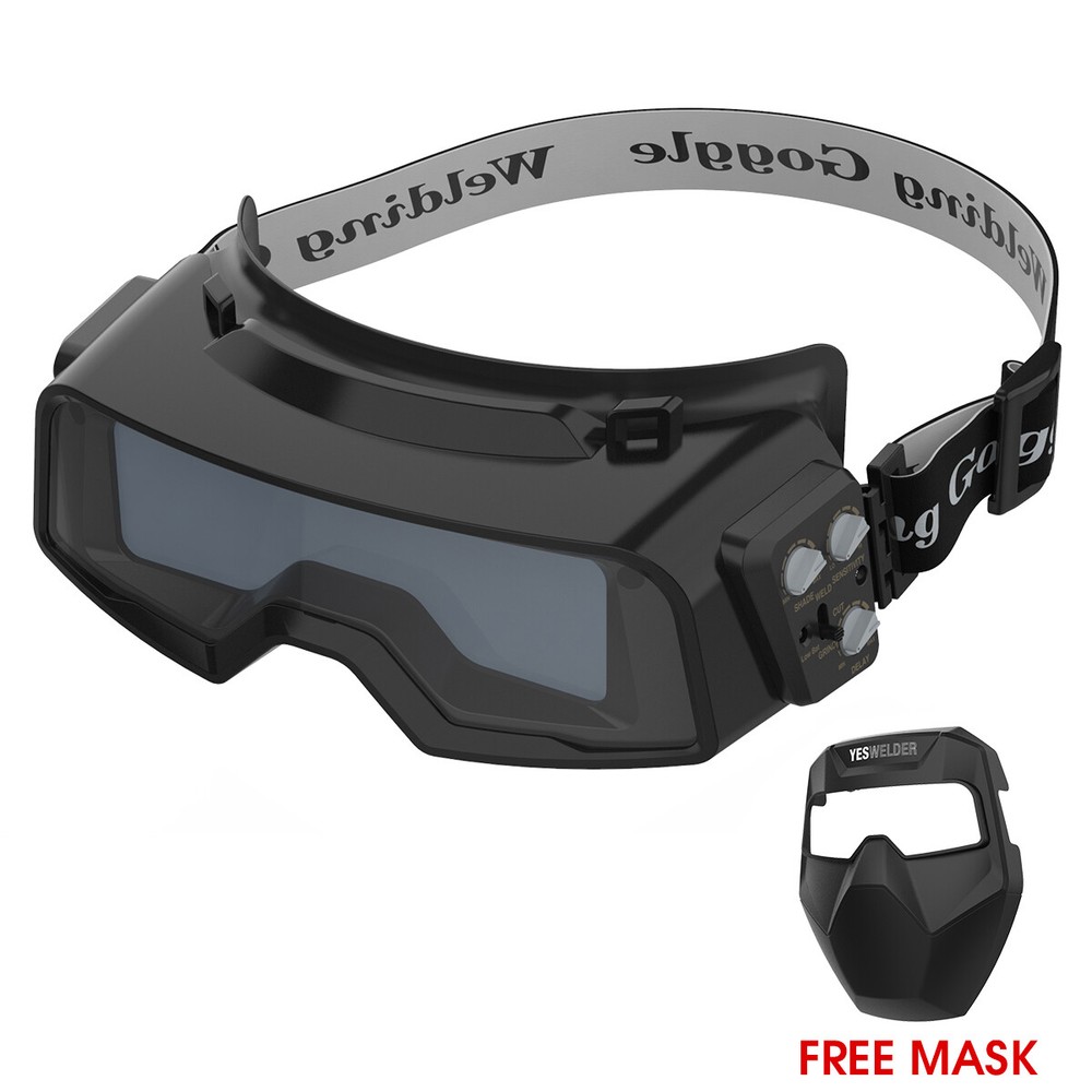 True Color Auto Darkening Welding Goggles