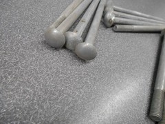 Carriage Bolt 7/16″ x 8.00″. Carriage Bolts. (LOT OF 12), Grade 2, Coarse. NOS!