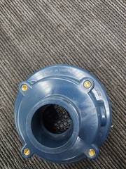 ZURN EZ1-PV2: EZ1 PVC Floor Drain W/ 5″ Round, Nickel Bronze Top 2″ x 3″ Outlet