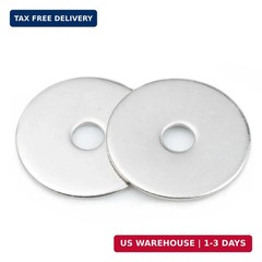 1/4 x 1-1/4″ Fender Washers,Stainless Steel Flat Washers,Made of 304 (18-8),40Pc