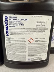 Komatsu Antifreeze Coolant AF-NAC 50/50, 5 – 1 gallon jugs