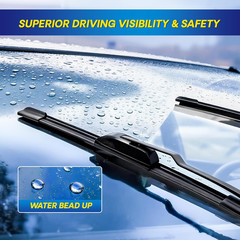5 PLUS Silicone Wiper Blades for Ford Explorer 2011–2024 (26″/22″/11″) Set of 3