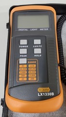 Dr. Meter LX1330B Digital Illuminance Light Meter Tested & Works