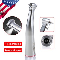 Yabang Dental Electric Handpiece 1:5 Contra Angle Fiber Optic Fit FG 1.60mm