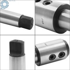 4MT End Mill Holder Adapter 1″ Bore Taper Shank Industrial Grade