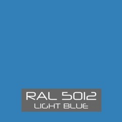 RAL 5012 Light Blue Powder Coating Paint – New 1LB
