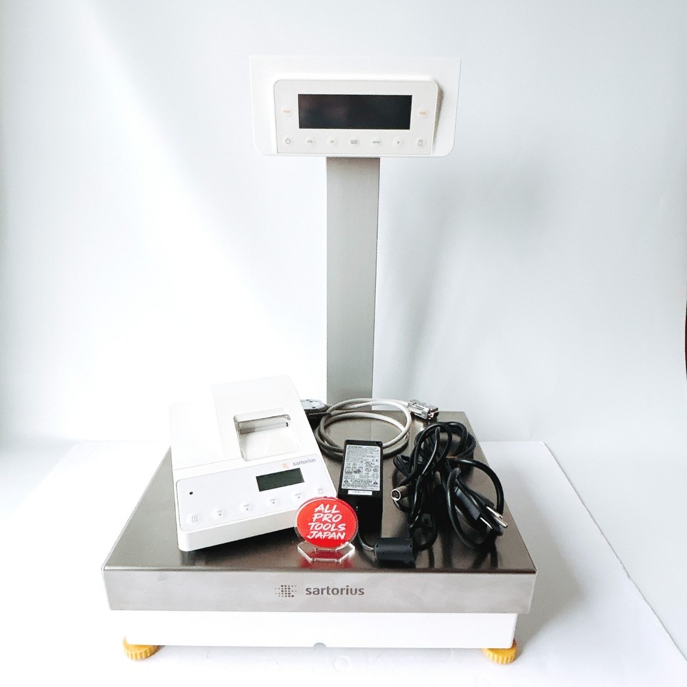 CAL/8 Sartorius Cubis MSE36201S-000-D0 36200g 0.1g Balance w/ YDP20-0CE Printer