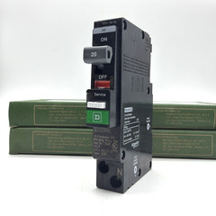 Square D QO120PAF 20A Arc Fault CAFCI Plug-On Neutral Breaker NEW Bundle of 8