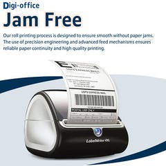 Direct Thermal Label 30252 Compatible with Rollo DYMO 4XL&Zebra Desktop Printer