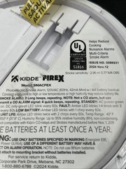 Kidde FireX SMACFEX Smoke Alarm – HardWired (21033081) No Box