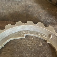 Used Lustran Plastic Seed Plate John Deere Planter B3-24X Allis Chalmers