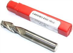 HTC 3/8″ Diameter 3 Flute Solid Carbide Ball End Mill Made in the USA