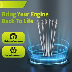 10mm Rotary Aluminum Cut Burr 6mm 1/4″ Shank 150mm Long Reach Carbide Burs 6pcs