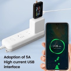 High Quality USB C Power Meter with LCD Display for Fast Charging Detection