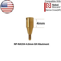 US Dental Locator/Healing Cap Abutment NP/RP Fits Nobel Biocare Active Platform