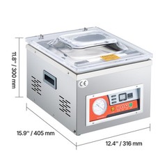 Commercial Vacuum Sealer Machine Chamber Food Saver Bag Packing Sealing 110V