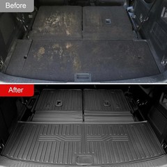 Floor Mats for 2020-2025 2026 Ford Explorer Accessories, Cargo Mat with Backr…
