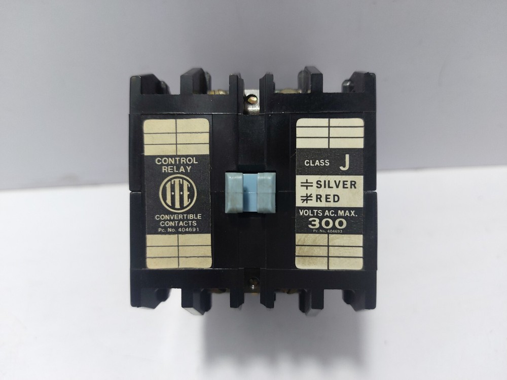 Gould J20B20 2 Pole Contact Block 10 Amps Max Continuous Volts AC.MAX. 300