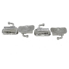 Dental Orthodontic Buccal Tube Roth MBT 022 1st 2nd Molar Bondable Mesh Base